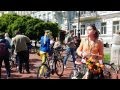 Киевлянки на велосипедах в День Европы 