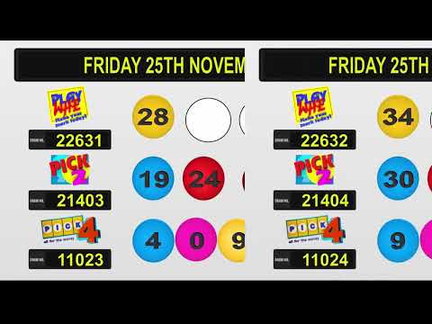 NLCB Online Draws Friday 25th November 2022