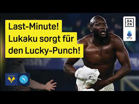 Lukaku! Der Big Man ist back: Hellas Verona - SSC Neapel | 27. Spieltag | Serie A | DAZN Highlights