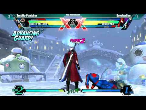 NEC15 - UMVC3: Treblig-Punisher vs Broshadian