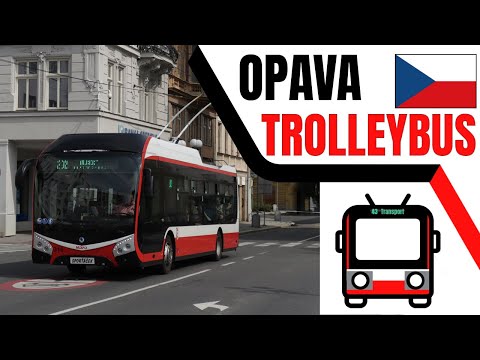 The Modern Trolleybuses of the Small City of Opava |  Trolejbusy v Opavě 🇨🇿🚎 | Urban Transport #43