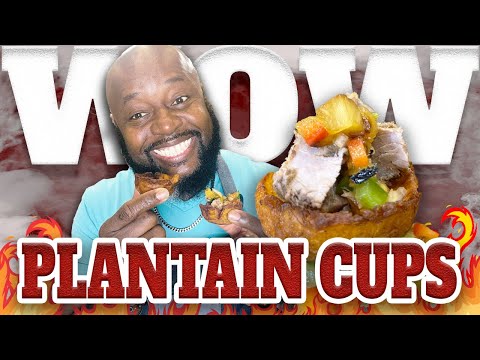 HOW TO MAKE PLANTAIN CUPS (LIMITED EPISODE)