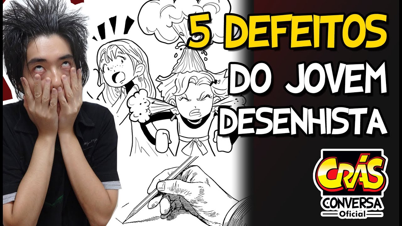 5 DEFEITOS do JOVEM DESENHISTA
