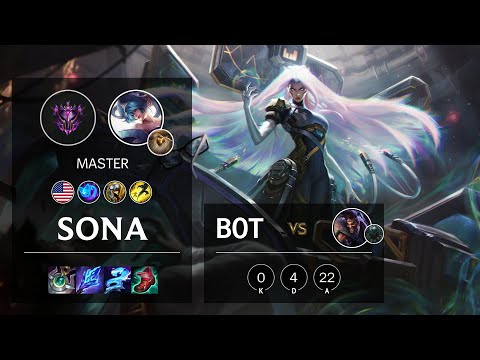 Sona Bot vs Draven - NA Master Patch 11.17