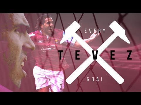EVERY CARLOS TEVEZ GOAL FOR WEST HAM