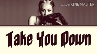KARD JIWOO - TAKE YOU DOWN COVER/LYRICS VIDEO/