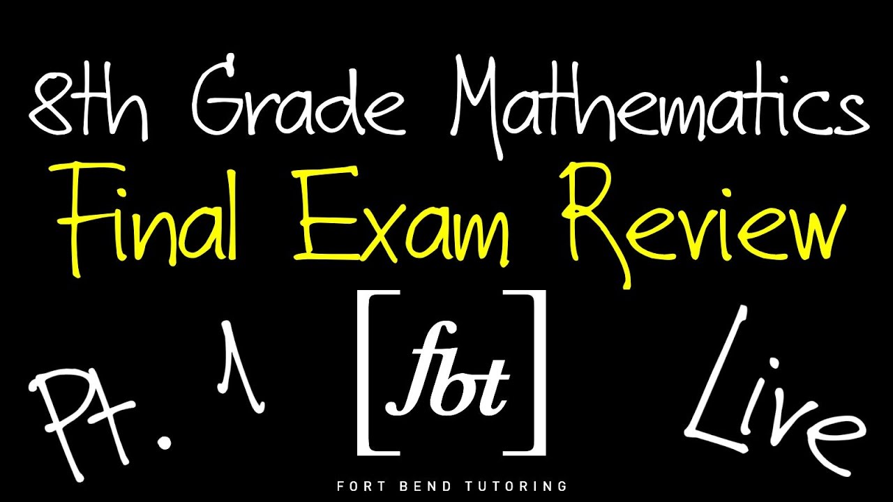⚫️ 2024 8th Grade EOC Final Exam Review: Part 1 [fbt] (Eighth Grade 2nd Semester Exam Review)