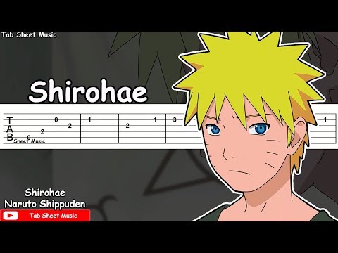 Naruto Shippuden OST - Shirohae / Guren Guitar Tutorial Video
