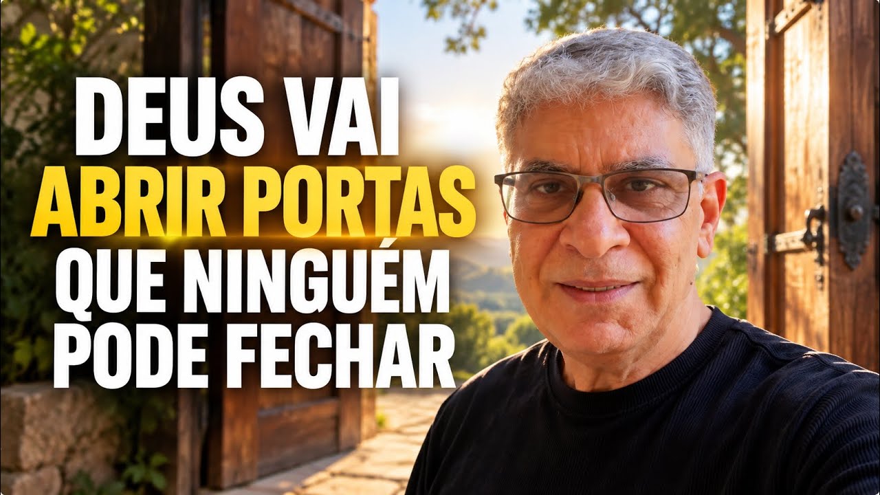 DEUS VAI ABRIR PORTAS QUE NINGUÉM PODE FECHAR