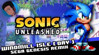 16 bit  Genesis Windmill isle (day) - Sonic Unleas
