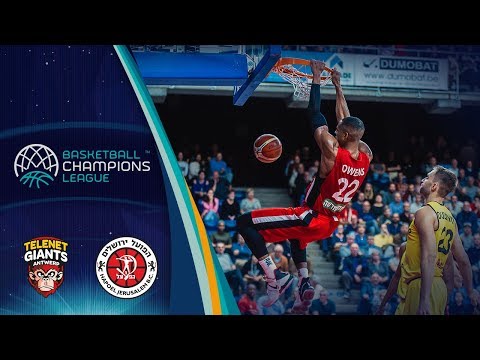Telenet Giants Antwerp v Hapoel Bank Yahav Jerusalem - Highlights - Basketball Champions League