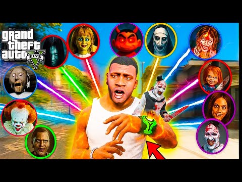 Franklin & Shinchan Transformed into Every Ghost and Got All Ghost Powers in GTA 5!