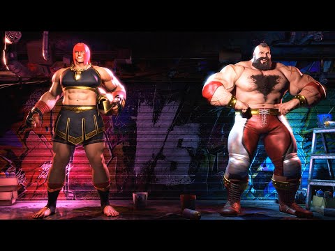 Street Fighter 6 - Marisa vs Zangief (CPU Level 8)