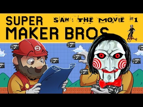 Super Mario Maker | Saw: The Movie Ep. 1 | Super Beard Bros.