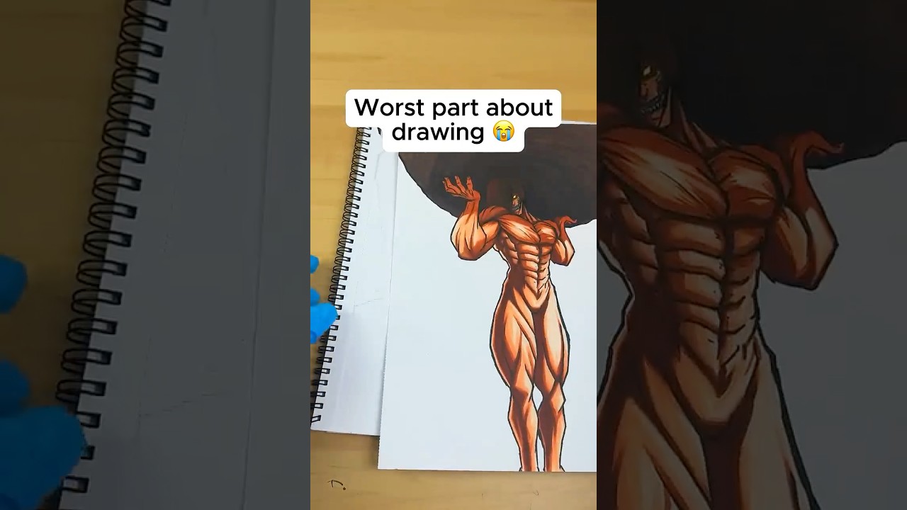 This Is The Worst Part About Drawing…