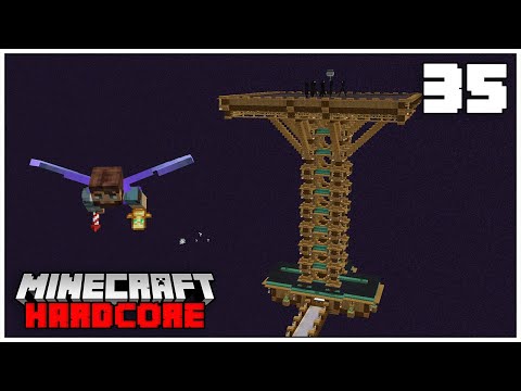 Minecraft Hardcore Let's Play - SUPER FAST 1 HIT ENDERMAN FARM!!!