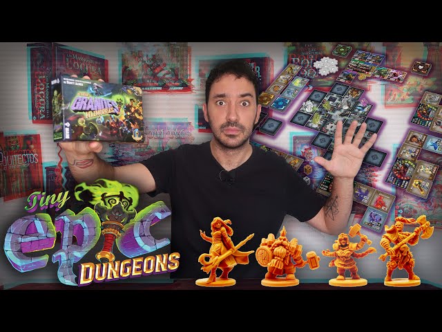 Vídeo relacionado con Devir - Pequeñas Grandes Mazmorras Expansión Hazañas, Juego de Mesa, con Amigos, Divertido de Mazmorreo (BGPGDUHASP)