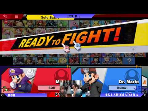 SSBA Ultimate #3 - Bob (Mario) vs OKLAHOMADARA (Dr. Mario) - Tour 2