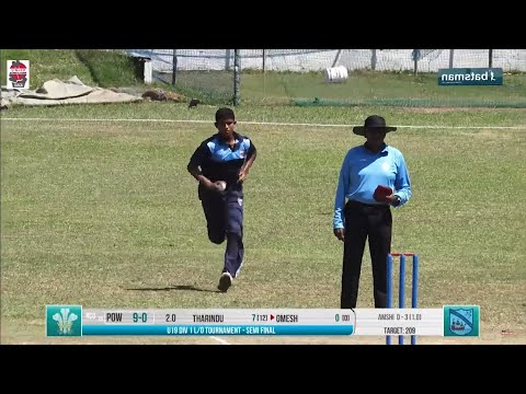 Amshi De Silva's 4 wickets against Prince of Wales