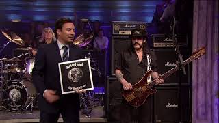 TV Live: Motorhead - &quot;Ace of Spades&quot;   (Fallon 2011)