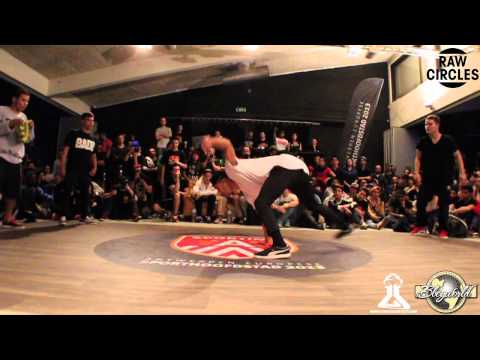 Lukas & Klesio vs Timi & Nono // .BBoy World // BREAKING 2on2 EIGHT-FINAL | RAW CIRCLES 2013