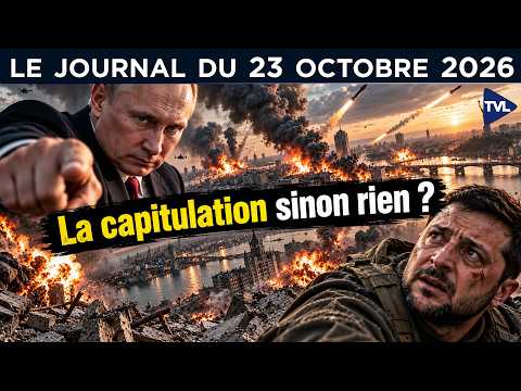 Poutine : la victoire totale ou rien ? - JT du vendredi 23 octobre 2026