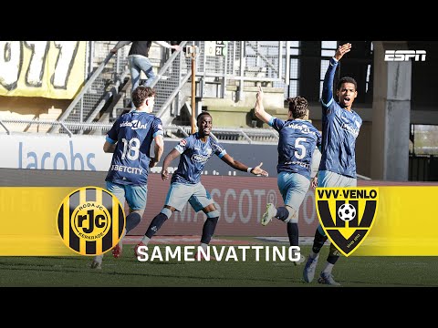 Tumultueuze Limburgse derby 2️⃣ keer gestaakt 🥵🔥 | Samenvatting Roda JC - VVV-Venlo