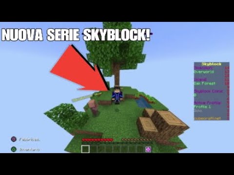 INIZIAMO UNA NUOVA SERIE SKYBLOCK SU Minecraft ITA! SkyBlock EP 1