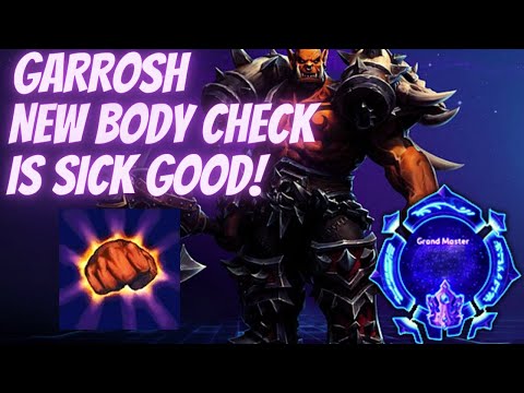 Garrosh Taunt - New Body Check is OP! - Grandmaster Storm League