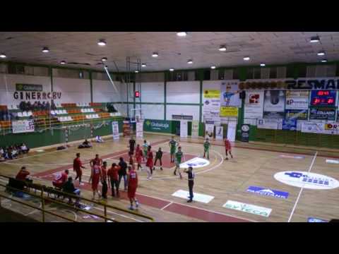 003 Liga EBA 2016-2017. Grupo B. Agrícola CB Villarrobledo-Fundación Globalcaja La Roda (65-56).