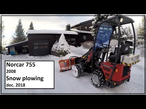 Norcar 755, snow plowing dec 2018