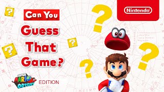Nintendo Guess That Game - Super Mario Odyssey Edition anuncio