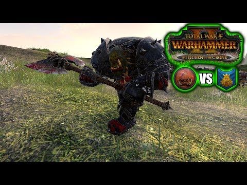 Grimgor Rules the World Vol. 4 (1v1) Greenskin vs Dwarf - Total War: Warhammer II Battlecast #124