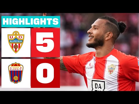 UD ALMERÍA 5 - 0 CD ELDENSE I HIGHLIGHTS LALIGA HYPERMOTION