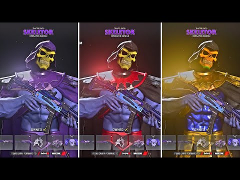 TRACER PACK: SKELETOR OPERATOR BUNDLE IN MODERN WARFARE 2!