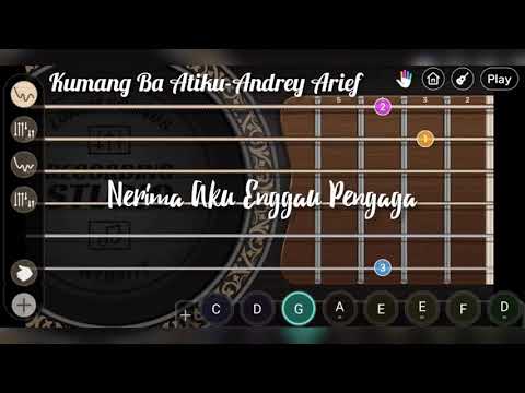 KUMANG BA ATIKU-ANDREY ARIEF(CHORUS CHORD GUITAR) | ACOUSTICS COVER #LaguTrending2021
