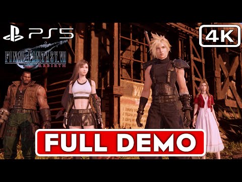 Final Fantasy VII Rebirth (PS5) 4K 60FPS HDR Junon Gameplay - (Full Demo) No Commentary