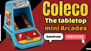 Coleco Mini Tabletop Arcades #videogames #gaming #retrogaming