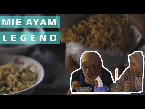 RAME BANGET !!! MIE AYAM LEGEND PA'E JONI DARI TAHUN 80AN