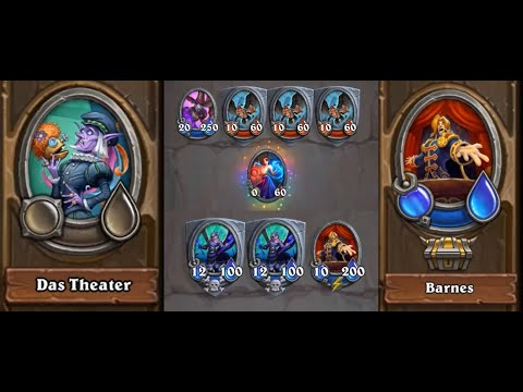 Hearthstone Söldnermodus #186 Das Theater und Barnes heroisch