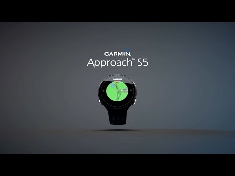 Garmin Approach S5: Full Color Touchscreen Golf GPS Watch