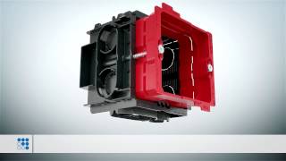 Q-range® boîtes d’encastrement