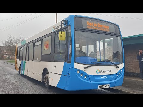 Stagecoach NE E200 36979 Leaves Thorney Close Terminus