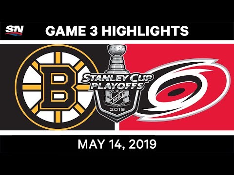 NHL Highlights | Bruins vs. Hurricanes, Game 3 – May 14, 2019
