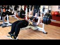 Deak Istvan, negative bench press with 200 kgs