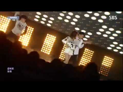 141207 인기가요 MAMA - 니콜 (NICOLE) 20141207 @ Inkigayo