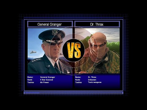 Air Force General VS Toxin General [C&C Zero Hour Challenge] [Hard]