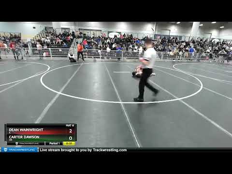106 Lbs Champ. Round 2 - Dean Wainwright, IL Vs Carter Dawson, OR 9a9f