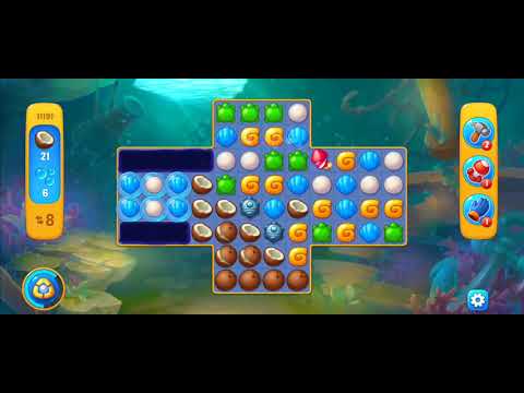 Fishdom Easy Level 11191 (with ingame double firecracker booster) @choraelmin