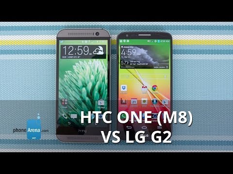 HTC One (M8) vs LG G2
